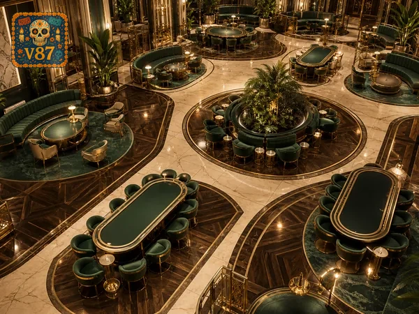 Pilihan hiburan Casino V87 dalam tampilan layar ponsel